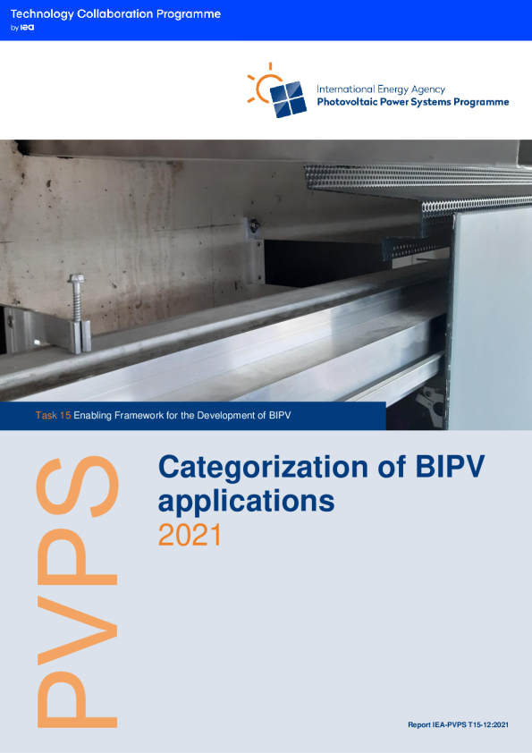BIPV应用的分类