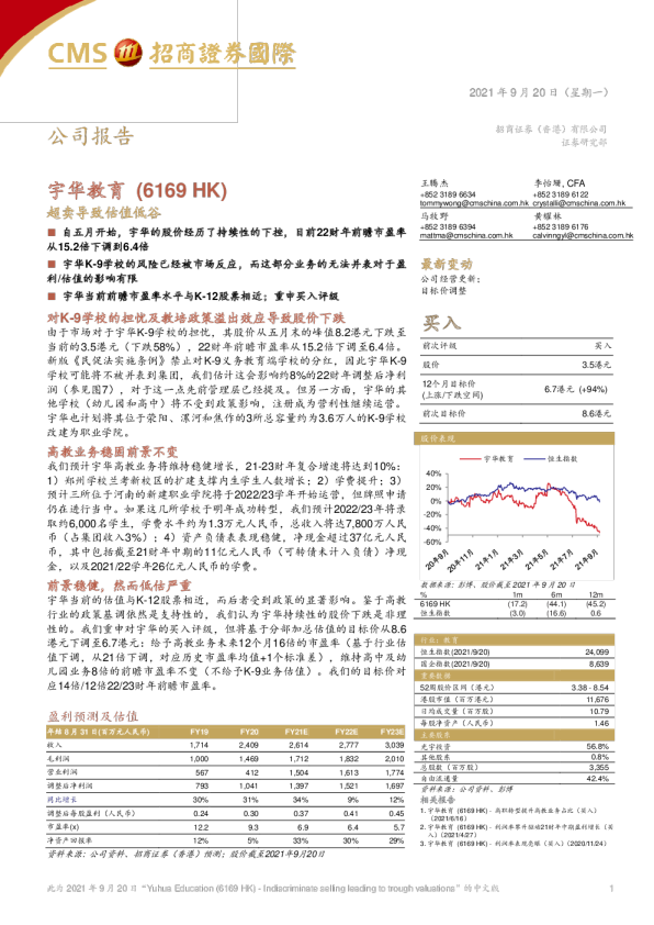 超卖导致估值低谷