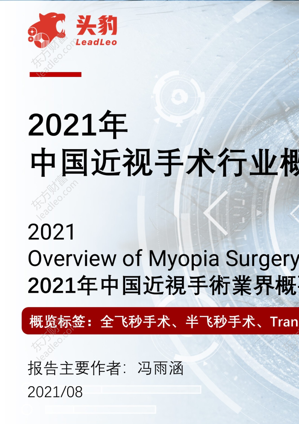 2021年中国近视手术行业概览