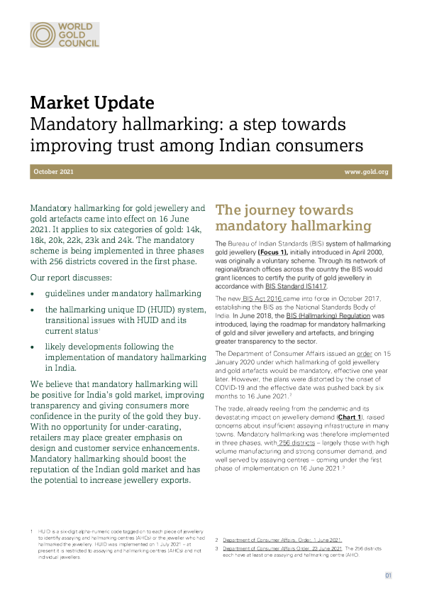 强制性标志 ： 朝着提高印度消费者之间的信任迈出的一步