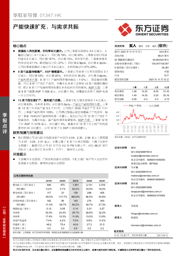 产能快速扩充，与需求共振
