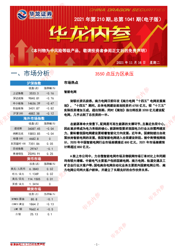 华龙内参2021年第210期，总第1041期（电子版）