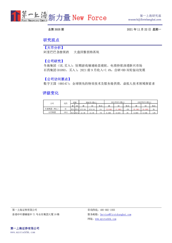 新力量New Force总第3926期