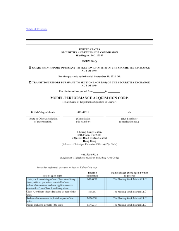 Multimetaverse Holdings Limited 2020 年度报告