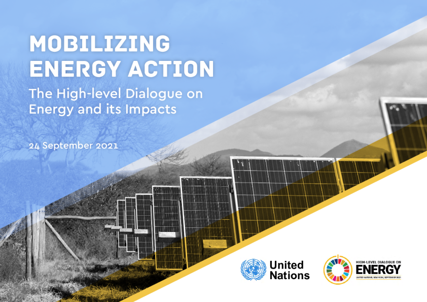 动员能源行动：关于能源及其影响的高级别对话
