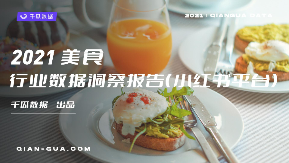 千瓜美食行业报告（小红书平台）