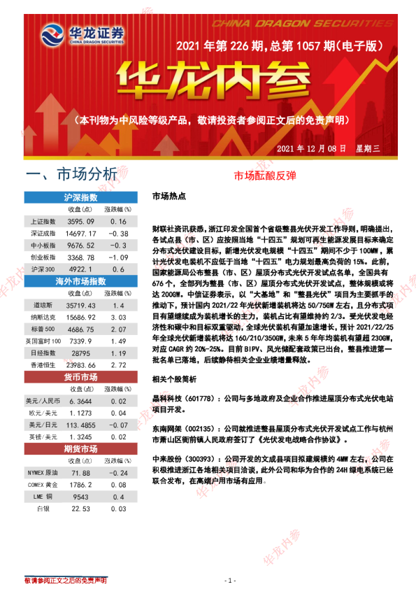 华龙内参2021年第226期，总第1057期（电子版）