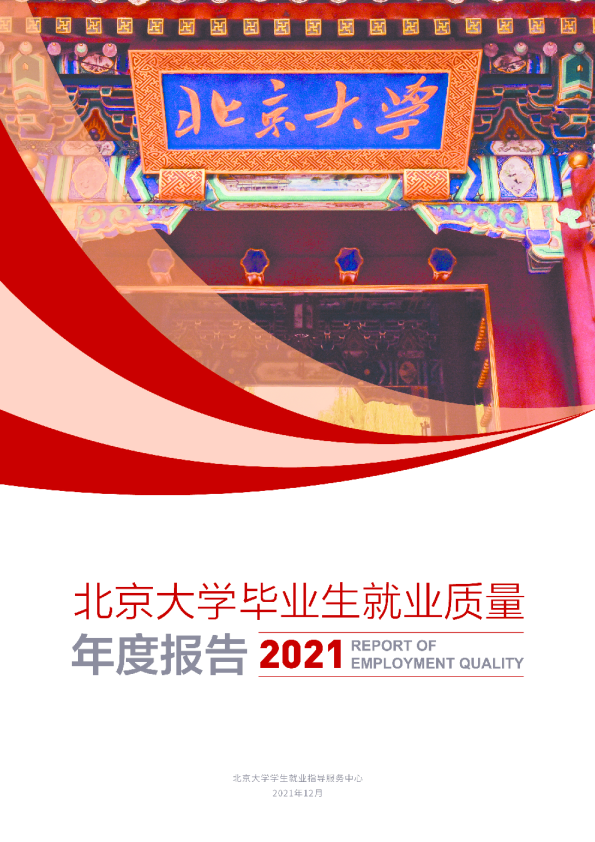 2021年毕业生就业质量年度报告 