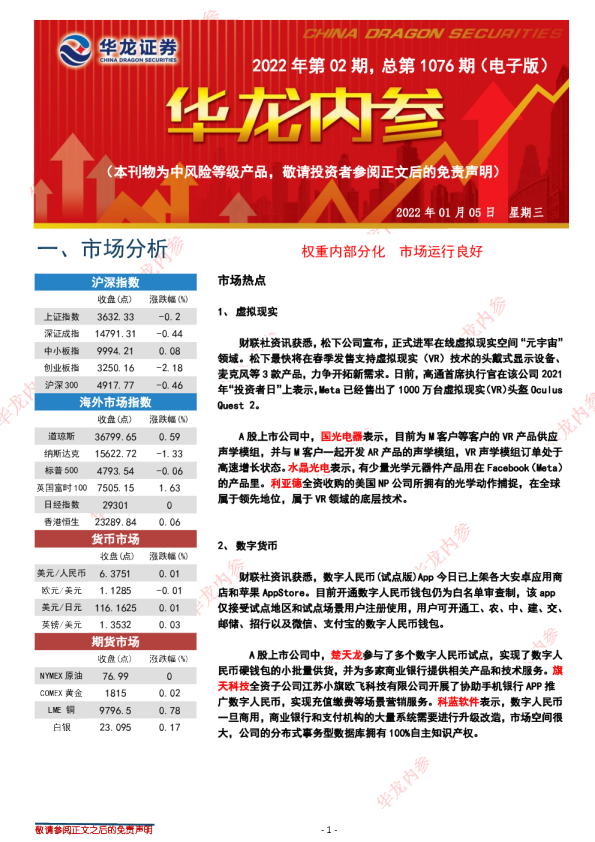 华龙内参2022年第02期，总第1076期（电子版）