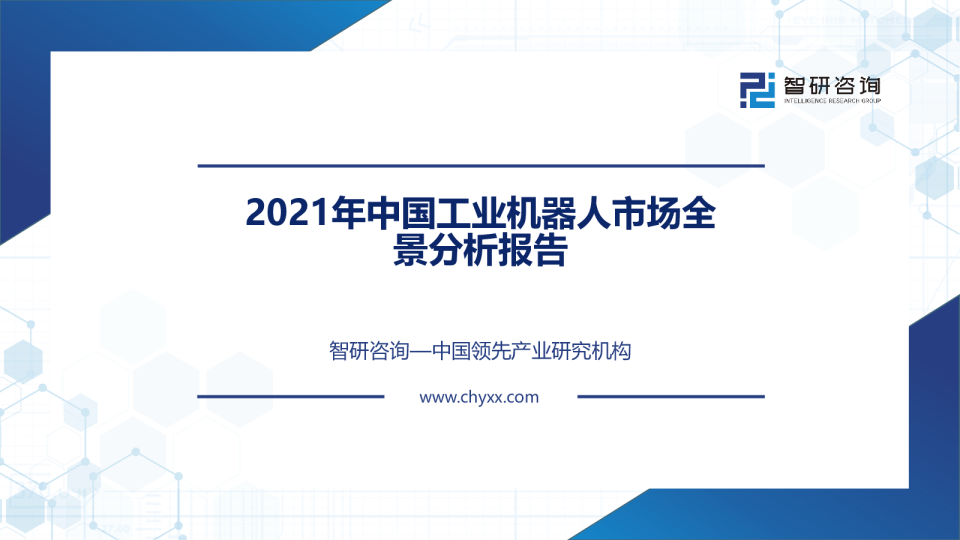 2021年中国工业机器人市场全景分析报告