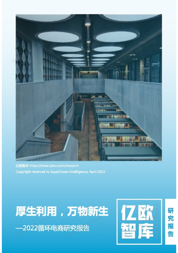 2022循环电商研究报告