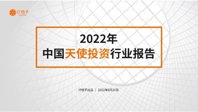 2022年中国天使投资行业报告