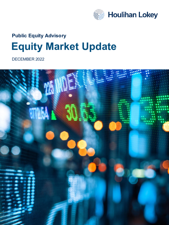 2022年12月 市场更新