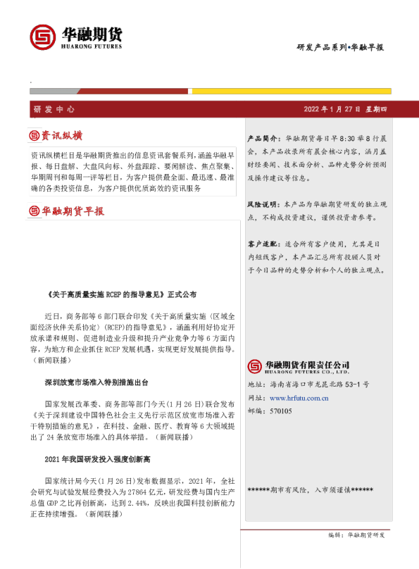 早报