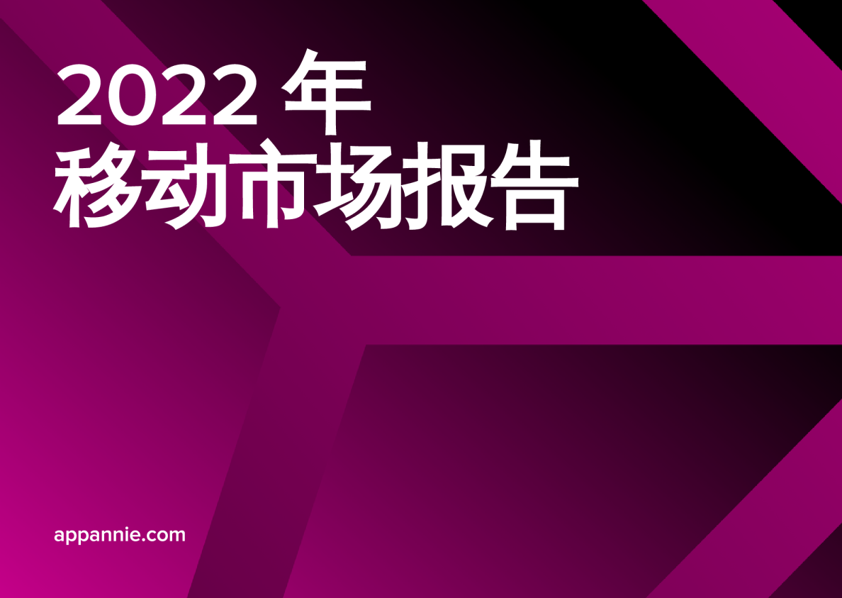 APP ANNIE-2022 年移动市场报告