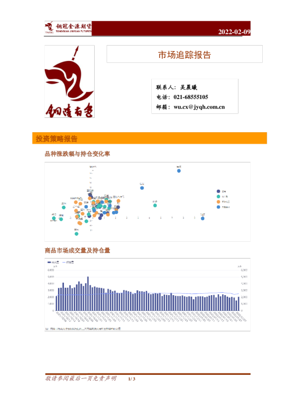 铜冠金源期货市场追踪报告