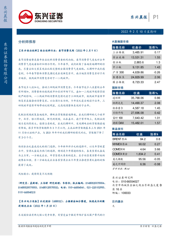 晨报
