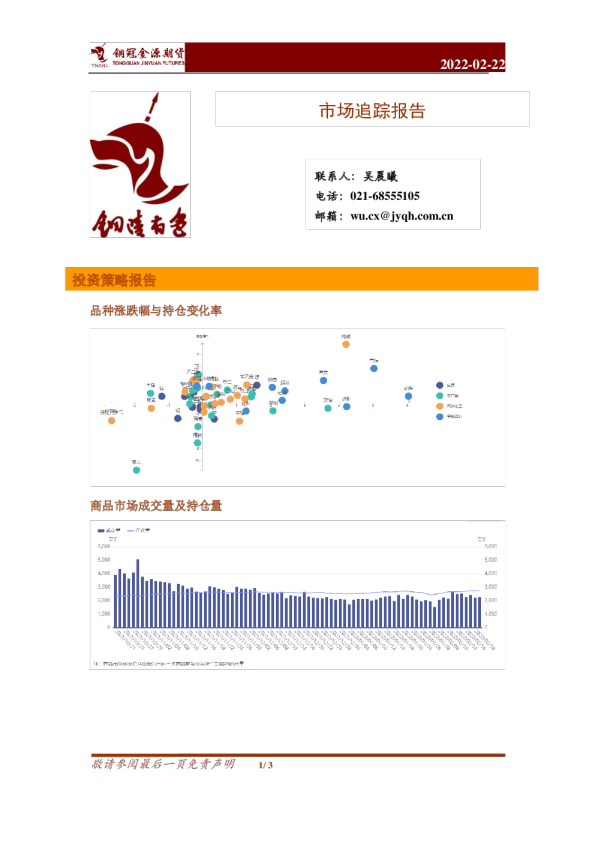 铜冠金源期货市场追踪报告