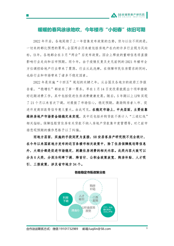 暖暖的春风徐徐地吹，今年楼市“小阳春”依旧可期