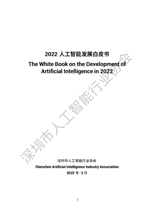 2022人工智能发展白皮书