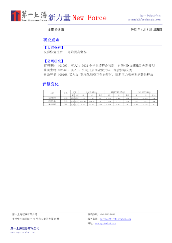 新力量New Force总第4019期
