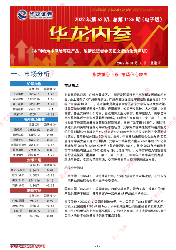 华龙内参2022年第62期，总第1136期（电子版）