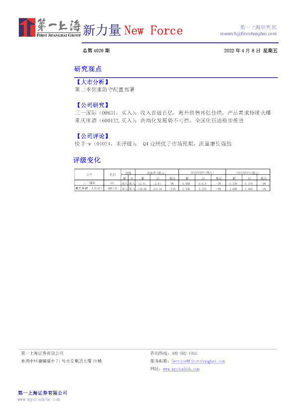 新力量New Force总第4020期