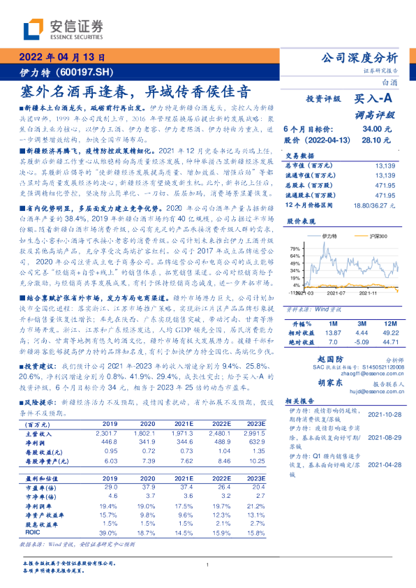 塞外名酒再逢春，异域传香侯佳音