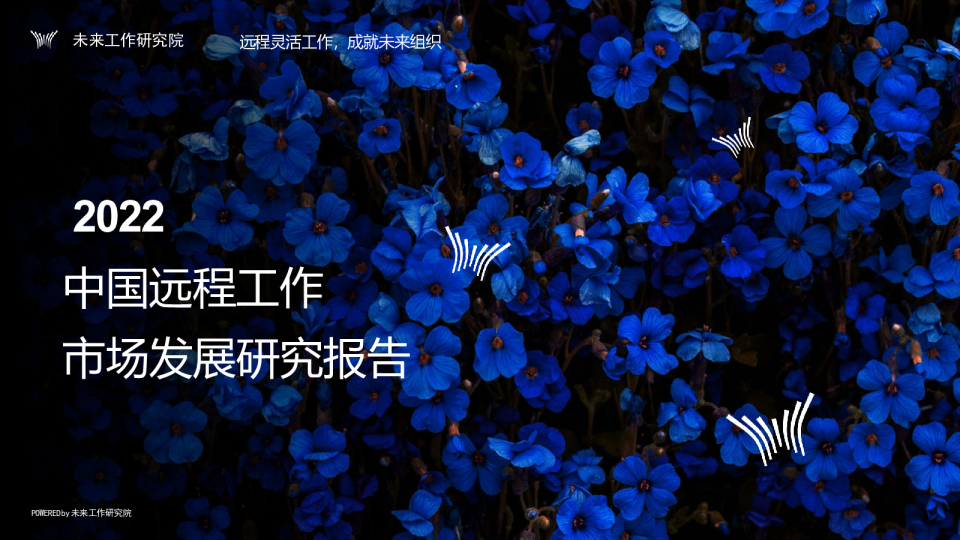 2022中国远程工作市场发展研究报告