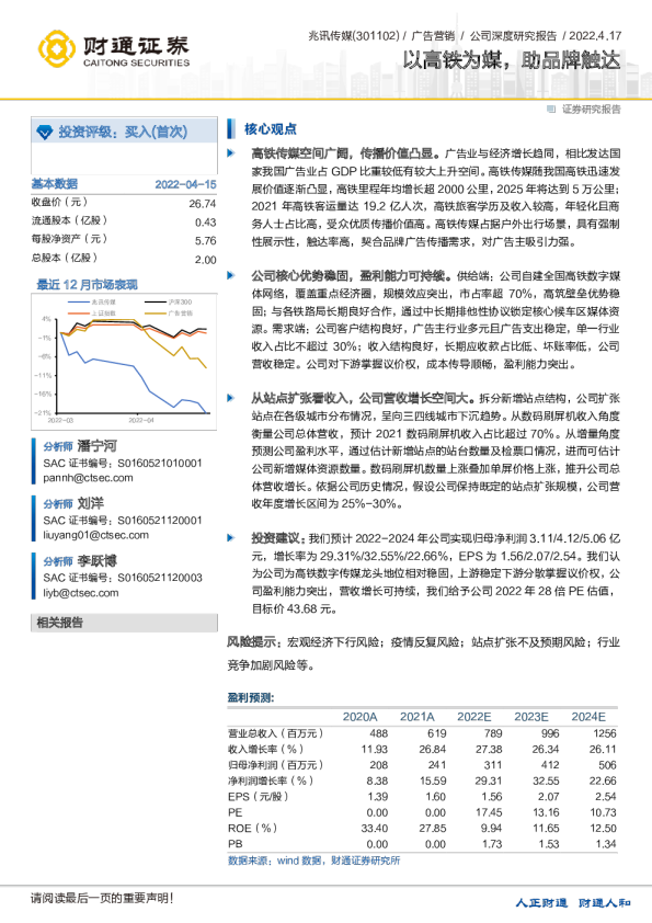 以高铁为媒,助品牌触达
