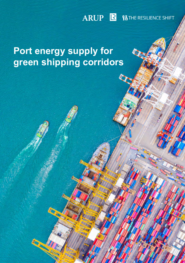 Port energy supply for green shipping corridors