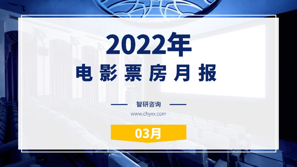 2022年3月电影票房数据月报