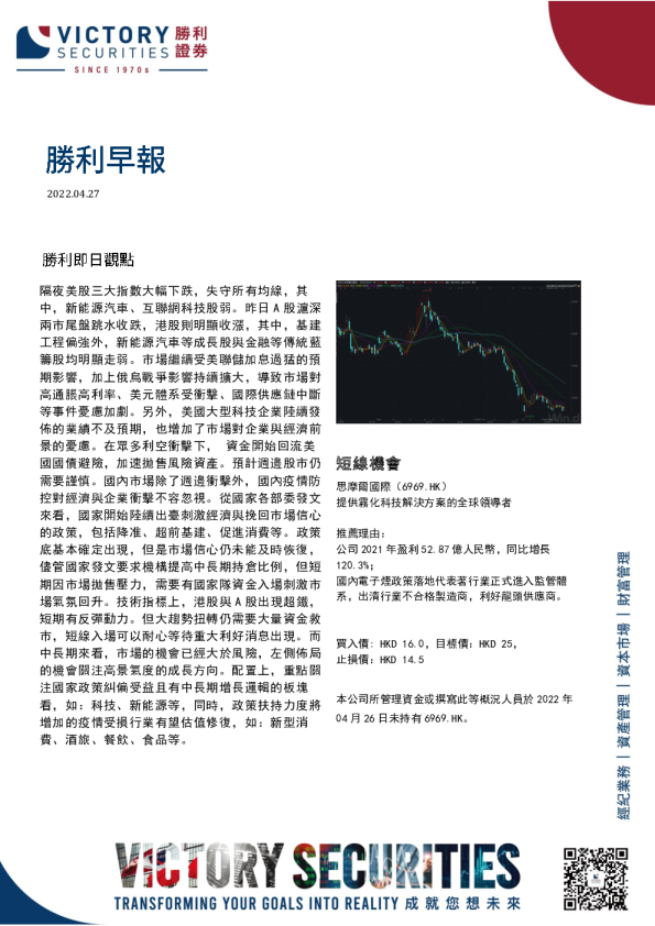 胜利早报
