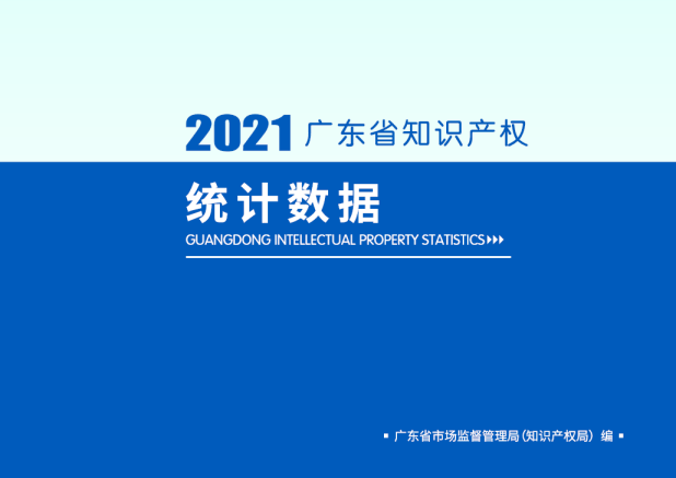 2021年广东省知识产权统计数据