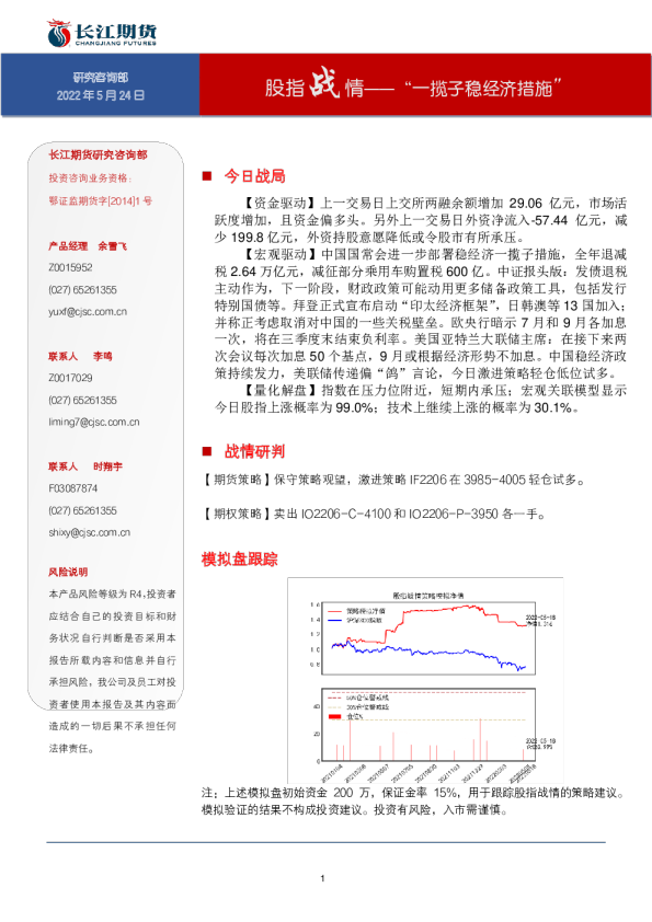 股指战情-“一揽子稳经济措施”