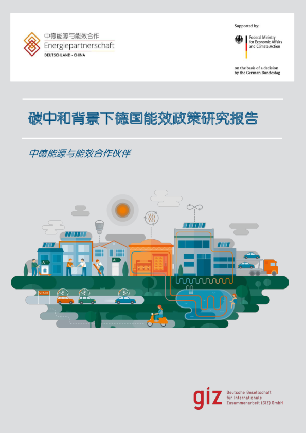 碳中和背景下德国能效政策研究报告