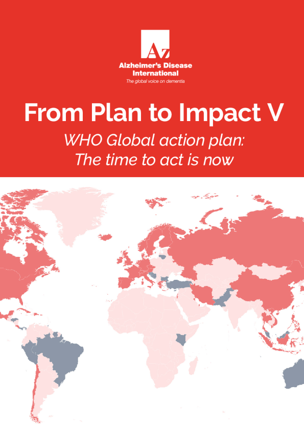 WHO Global action plan: The time to act is now  