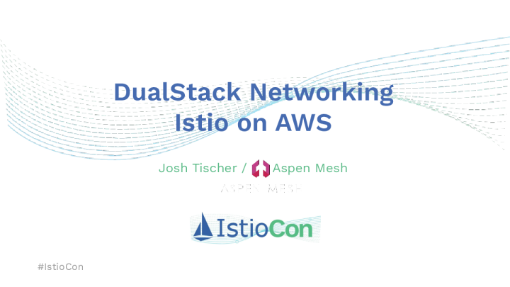 双栈集群设置 - Josh Tischer