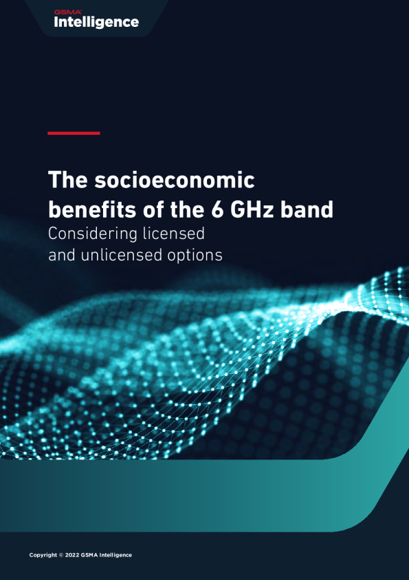6 ghz频段的社会经济效益：考虑许可和非许可选项