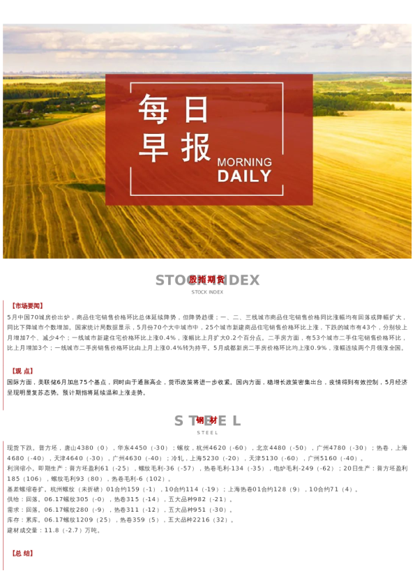 每日早报丨20220617