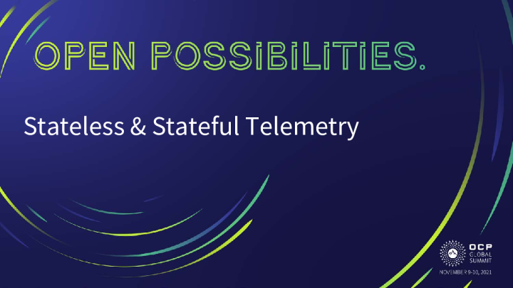 有状态和无状态遥测