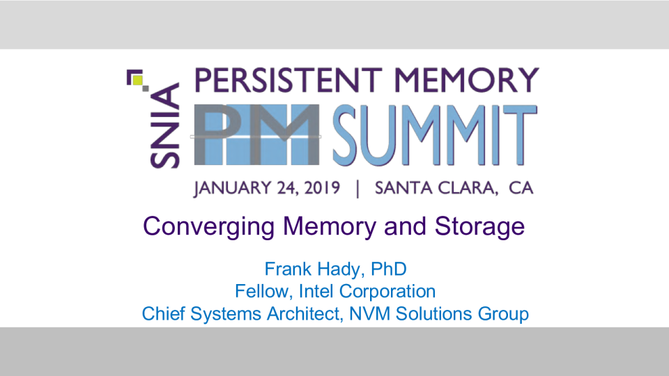 融合内存和存储 - Hady - Keynote _ opt