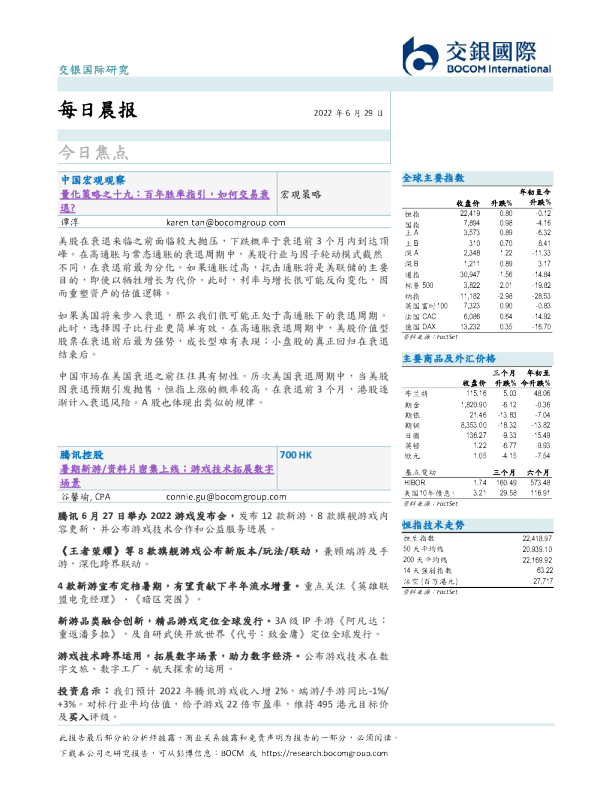 交银国际每日晨报