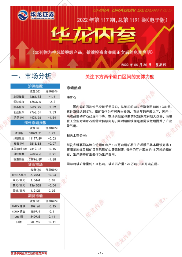 华龙内参2022年第117期，总第1191期（电子版）