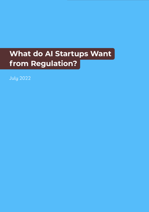 AI初创公司希望从监管中获得什么？