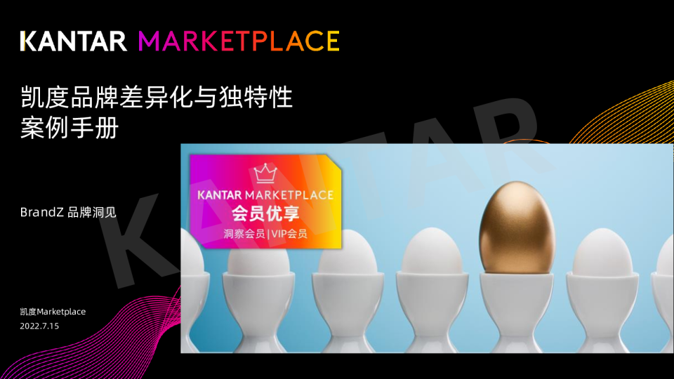 品牌差异化与独特性案例手册（中文）