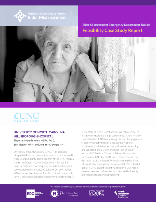 University of North Carolina Hillsborough Hospital