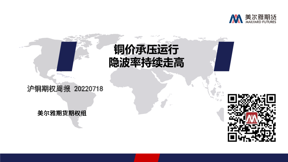 铜价承压运行，隐波率持续走高