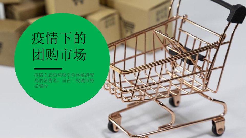 疫情下的团购市场