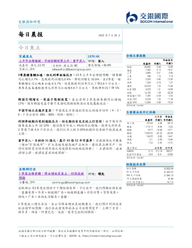 每日晨报